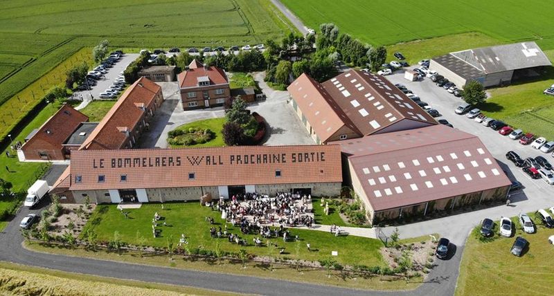 Vue aérienne du Domaine